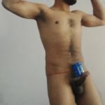 Hard cock pics of a sexy nude muscle hunk