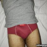 Big bulge pics of a sexy nude desi hunk in briefs