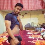 Hot and sexy Indian hunk teasing big bulge pics