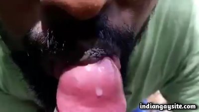 Cruising blowjob video of cum eating gay guy