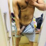 Thick Indian cock of horny hunk's juicy big cock