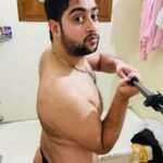 Naked Bengali guy teasing super hot smooth ass