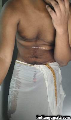 Lungi man pics of a hot naked Indian hunk