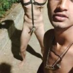 Slave gay daddy posing naked and getting fucked