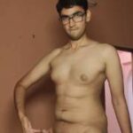 Desi slutty guy teasing big dick and hot body wildly