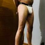 Indian horny hunk teasing nude body and cock in pics