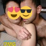 Horny hairy man fucking different guys in hot pics