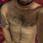 Hairy bear pics of a horny and wild desi furry man