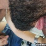 Cock blowjob pics of a slutty bearded sucker