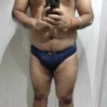 Naked undies pics of a sexy young desi hunky man