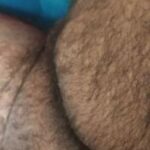 Big hairy ass of a horny and wild naked gay man