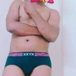 Horny young twink shows hot smooth nude body