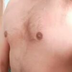 Horny hot boy playing wish man boobs in pics