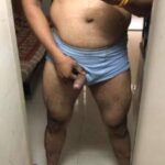 Hunky desi man shows off his cock and body in porn pics