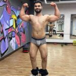 Muscular Indian men in sexy undies sporting bulges