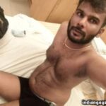 Sexy hot man teasing his naked body and dick in pics