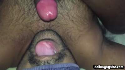 Slutty sucker boy loving a hot big pink uncut cock