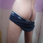 Twinky gay boy slut teasing his hot nude ass in pics