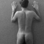 Hairy ass boy teasing nude body and butt in gay pics