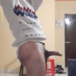 Horny hard man teases his sexy hard dick in nude pics