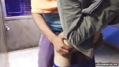 Train sex clip of two horny gay Indian young guys