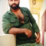 Hairy Indian bear in sexy gay nude pics