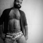 Hairy Indian bear in sexy gay nude pics