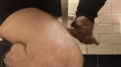 strangers blowing dicks in public bathroom