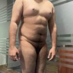 Naked office guy exposing chubby hot nude pics