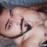 Sexy hairy guy teasing hot nude body in shower pics